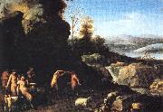 POELENBURGH, Cornelis van The Dance of the Satyrs USA oil painting artist